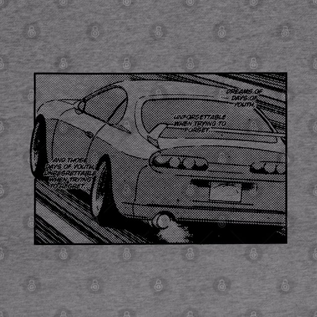 JZA80 Toyota Supra Manga by thesupragoddess